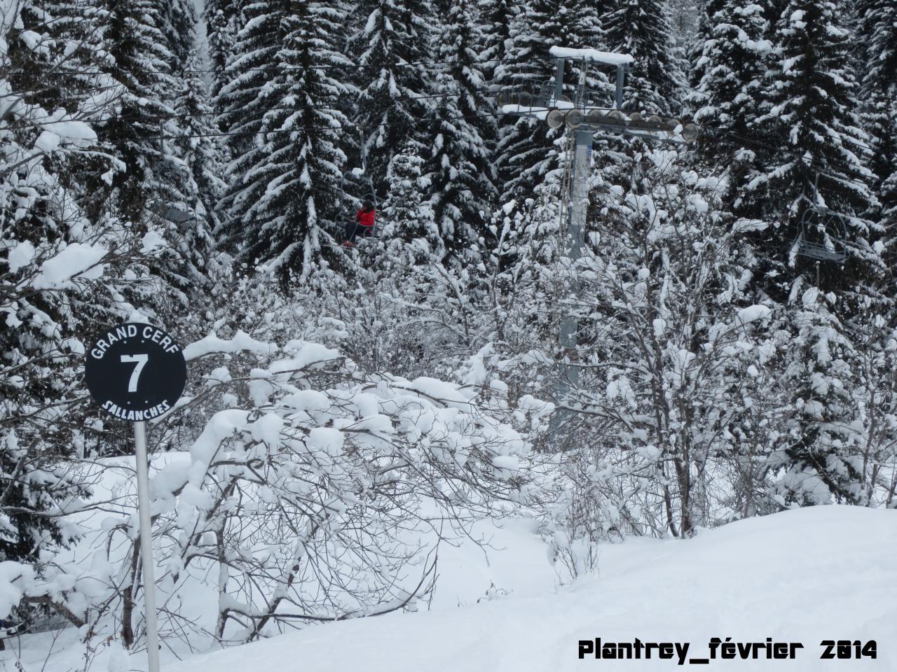 Piste noire Grand cerf