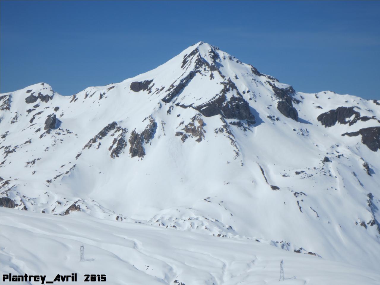 Vue depuis le haut du télésiège Lac Noir